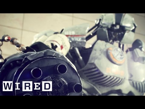 How to Prototype a Giant Robot Mech (3/7) - YouTube Geek Week - Wired - UCftwRNsjfRo08xYE31tkiyw