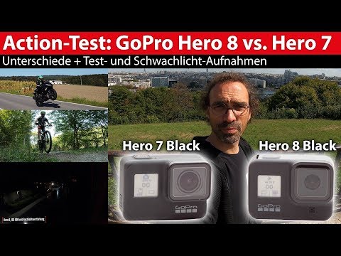Actioncam-Test: GoPro Hero 8 Black vs. Hero 7 Black