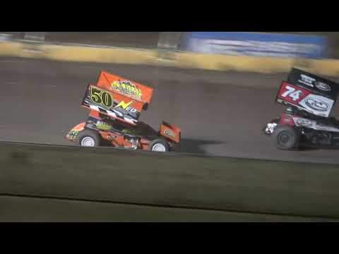 UMSS Wing Sprint Feature - Cedar Lake Speedway 07/01/2023 - dirt track racing video image