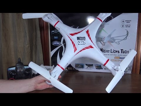 Night Lions Tech - N7C Monster Drone - Review and Flight - UCe7miXM-dRJs9nqaJ_7-Qww