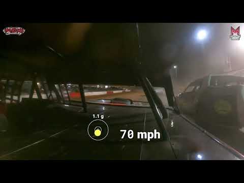 #17M Jeff Metcalf - USRA Stock Car - 4-20-2024 Tri-State Speedway - In Car Camera - dirt track racing video image