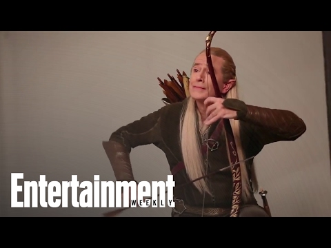 Stephen Colbert Dresses Up As Characters From 'Hobbit' For Covershoot | Entertainment Weekly - UClWCQNaggkMW7SDtS3BkEBg