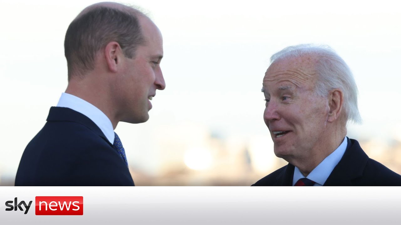 Prince William meets President Biden ahead of Earthshot Prize ceremony