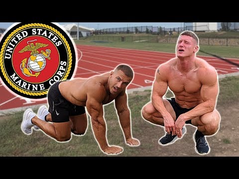 Bodybuilders try the US Marine Fitness Test without practice - UCeqR0F3O1V11CiiOaJbd1pw