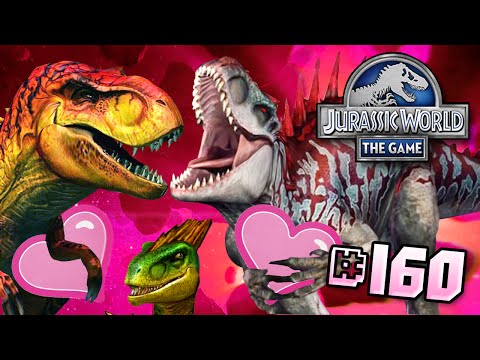 Dinosaur Love!! || Jurassic World - The Game - Ep 160 HD - UCP-iaFrmWcOG0o461wMicdg