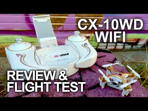 CX-10WD Wifi - BEST micro drone with Altitude Hold - UCwojJxGQ0SNeVV09mKlnonA