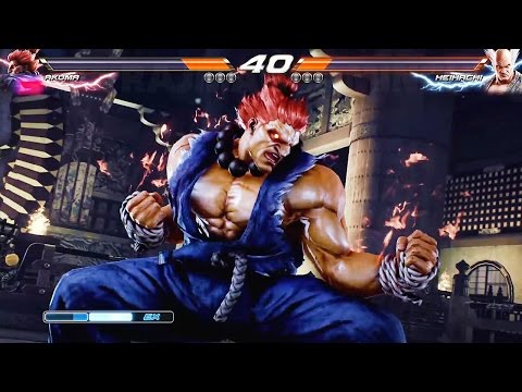 Tekken 7: Fated Retribution - Akuma vs Kazuya/Heihachi Gameplay @ 1080p (60fps) HD ✔ - UC8JiX8bJM5DzU41LyHpsYtA