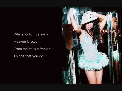Britney Spears - Why Should I Be Sad (lyrics)