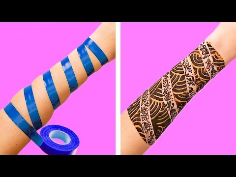 15 SIMPLE AND COOL HENNA IDEAS FOR SUMMER - UC295-Dw_tDNtZXFeAPAW6Aw