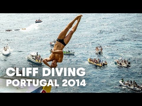 Cliff diving in Portugal - Red Bull Cliff Diving World Series 2014 - UCblfuW_4rakIf2h6aqANefA