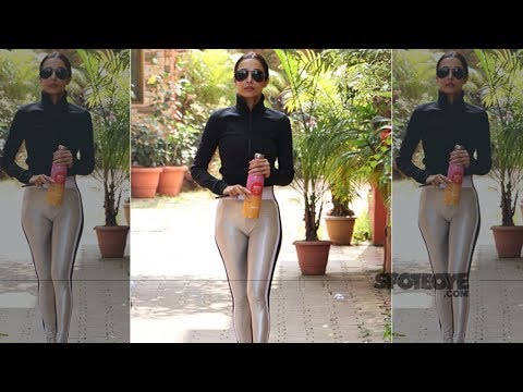 Video - Bollywood Fashion - MALAIKA ARORA Wears 3D Pants To The Gym, Bookmark This Trend Now! #India #Hot