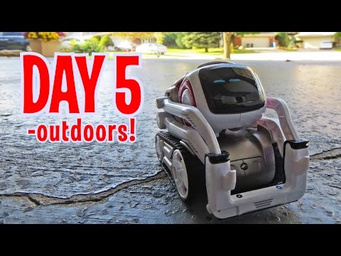 Cozmo - Day 5: OUTDOORS with Anki's New Cute Robot - UCkV78IABdS4zD1eVgUpCmaw