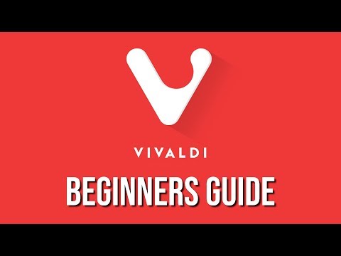 Vivaldi Web Browser (Beginners Guide) - UCaSM4GqhbaVmRT7fmmFmR1w