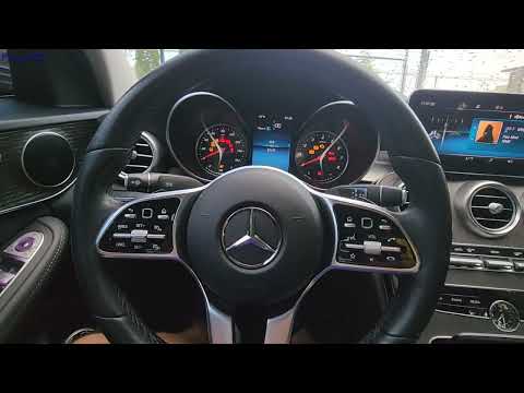 How to reset the oil change indicator light on the Mercedes C-Class W205