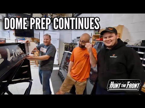 Our Secret Weapon for the Dome and Surprise Visitors at the Race Shop! - dirt track racing video image