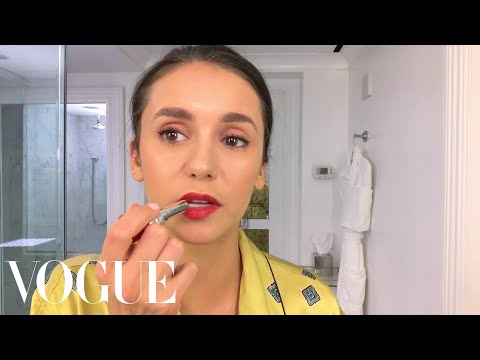 Nina Dobrev Does Her Day-To-Night Beauty Routine | Beauty Secrets | Vogue - UCRXiA3h1no_PFkb1JCP0yMA