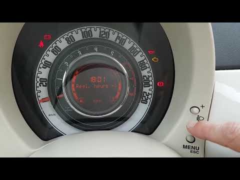 Fiat 500 Uhrzeit Einstellen