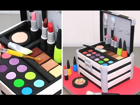 MAKE UP Cosmetics Box Cake  *Pastel Caja De Maquillaje by Cakes StepbyStep - UCjA7GKp_yxbtw896DCpLHmQ