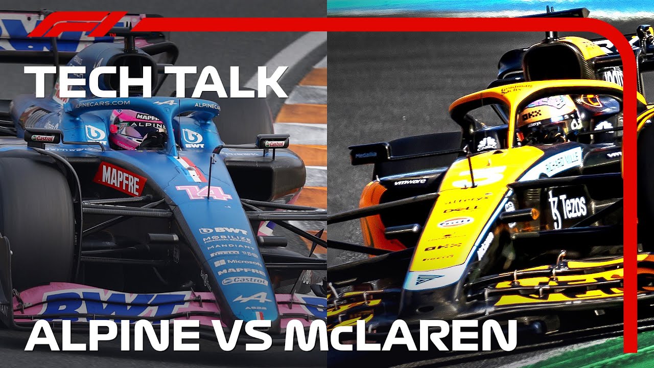 The Technical Development Battle Between Alpine And McLaren | F1 TV Tech Talk | Crypto.com