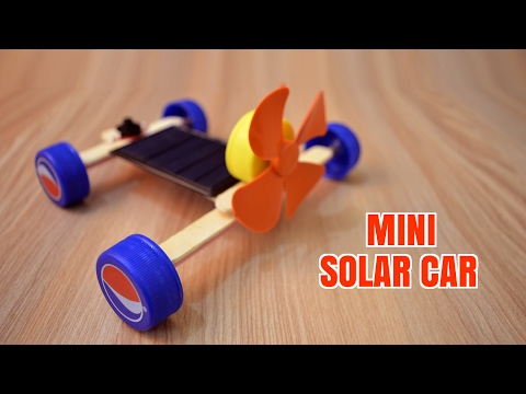 How to Make a Mini Solar Car - Homemade. - UCXvVAb441c5pLK_ksEK4F4A