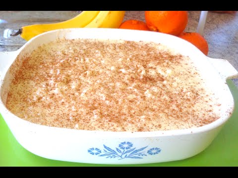 CREAMY CREAMED RICE PUDDING RECIPE  - Greg's Kitchen - UCGXHiIMcPZ9IQNwmJOv12dQ