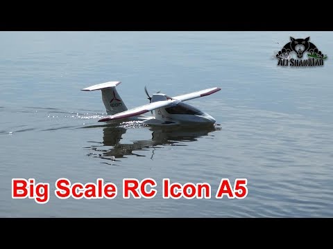 Big Scale RC Icon A5 Sea Plane Epic Flight From River - UCsFctXdFnbeoKpLefdEloEQ