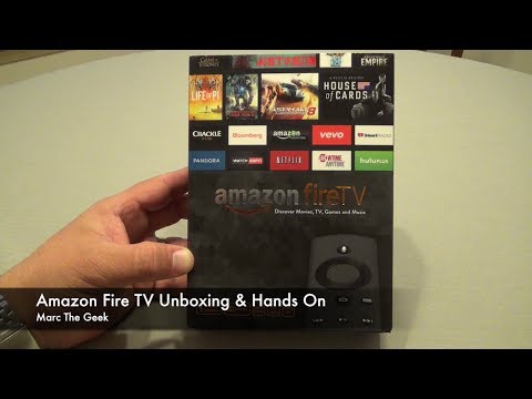 Amazon Fire TV Unboxing & Hands On - UCbFOdwZujd9QCqNwiGrc8nQ
