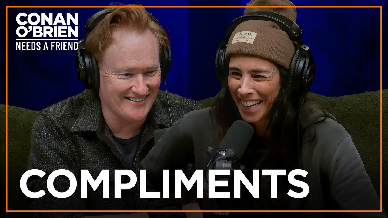 Conan Fishes For A Compliment From Sarah Silverman | Conan O’Brien Needs A Friend