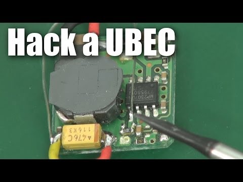 Hack a HK UBEC to change the output voltage - UCahqHsTaADV8MMmj2D5i1Vw