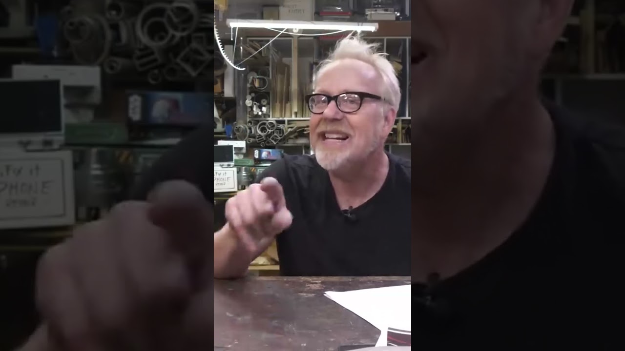 One Scene #AdamSavage Refused to Film for #MythBusters #shorts