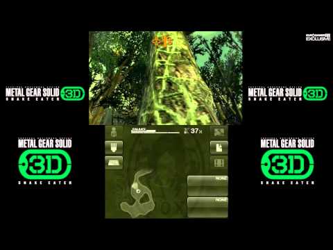Metal Gear Solid 3D Snake Eater 3DS GAMEPLAY First 15 mins - UCciKycgzURdymx-GRSY2_dA