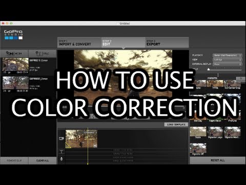 GoPro Studio 2.0 - How to use Color Correction - GoPro Tip #219 - UCTs-d2DgyuJVRICivxe2Ktg