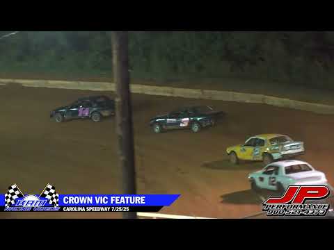 Crown Vic Feature - Carolina Speedway 7/25/25 - dirt track racing video image