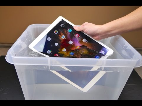 iPad Pro Water Test - Waterproof or Water Resistant? - UCj34AOIMl_k1fF7hcBkD_dw