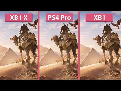 Assassin's Creed Origins – Xbox One X vs. PS4 Pro vs. Xbox One Graphics Comparison 4K UHD - UCy1-UfHBaFlQHDLNU9lYiyQ