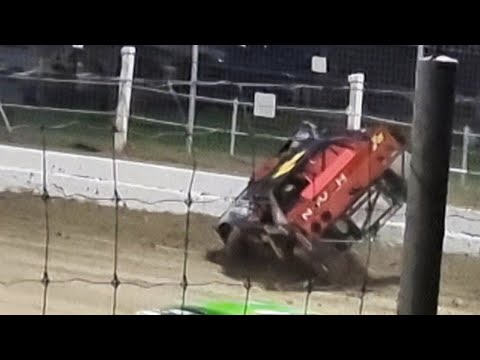 Meeanee Speedway - HB Saloons - 19/11/22 - dirt track racing video image