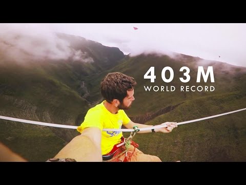 Nathan Paulin Sets 403m Highlining World Record - UCblfuW_4rakIf2h6aqANefA