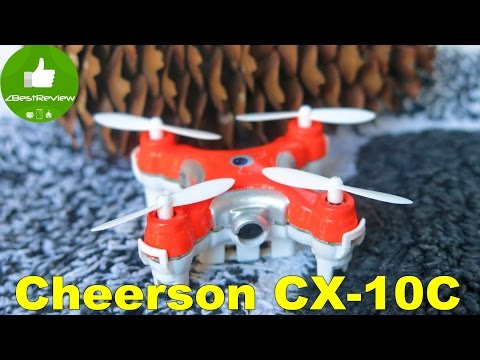 ✔ Cheerson CX-10C нано квад с камерой -Обзор на Русском! Banggood! - UClNIy0huKTliO9scb3s6YhQ