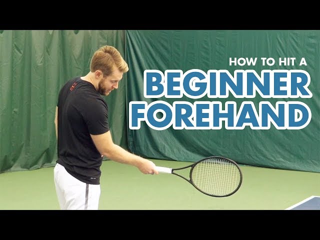 How to Hit a Tennis Ball for Beginners