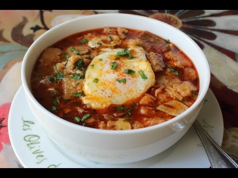 Spanish Garlic Soup - Sopa de Ajo Recipe - Bread and Garlic Soup - UCRIZtPl9nb9RiXc9btSTQNw