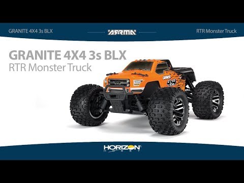 ARRMA GRANITE 4X4 3S BLX RTR Monster Truck - UCaZfBdoIjVScInRSvRdvWxA