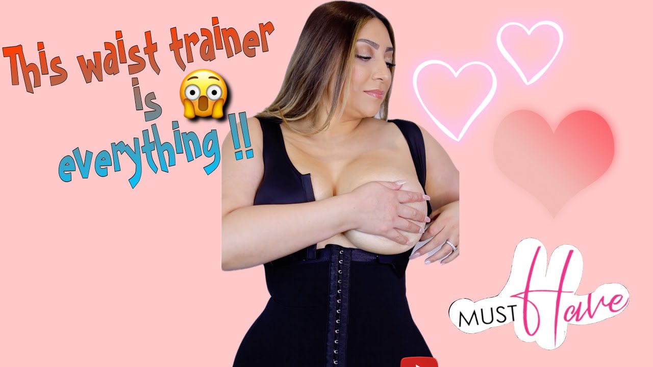 Sheswaisted waist trainer TRY ON