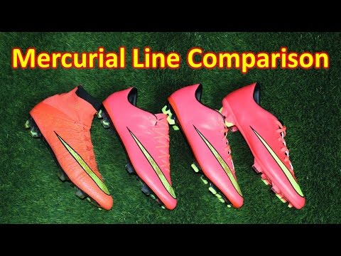 Superfly 4 vs Vapor 10 vs Veloce 2 vs Victory 5 - Nike Mercurial Line Comparison + Review - UCUU3lMXc6iDrQw4eZen8COQ