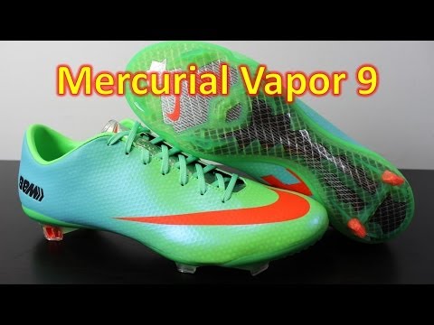 Nike Mercurial Vapor 9 98M Neo Lime/Atomic Orange - Unboxing + On Feet - UCUU3lMXc6iDrQw4eZen8COQ