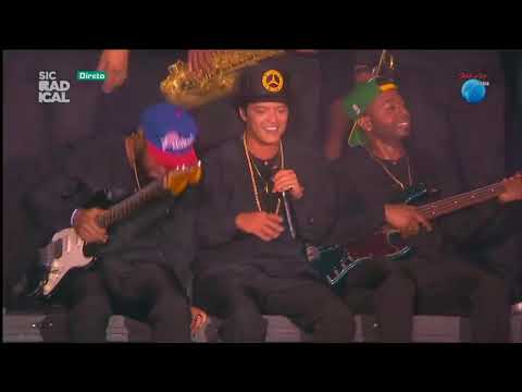 Bruno Mars - Perm (Live at Lisboa)2018 HD