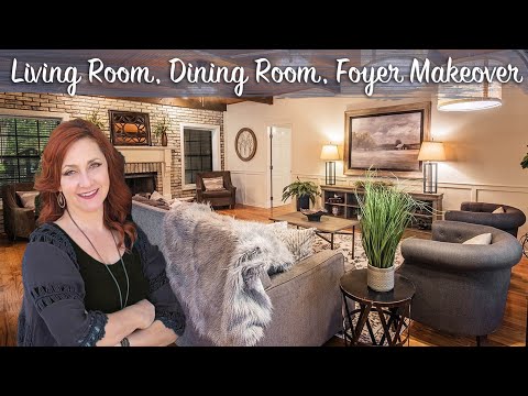 HOME STAGING BEFORE AND AFTER New Orleans | Episode 10 | Living, Dining, Foyer: Cozy Stucco Retreat