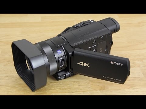 Sony FDR-AX100 4K Camcorder Unboxing, First Look, and more! - UC7YzoWkkb6woYwCnbWLn3ZA