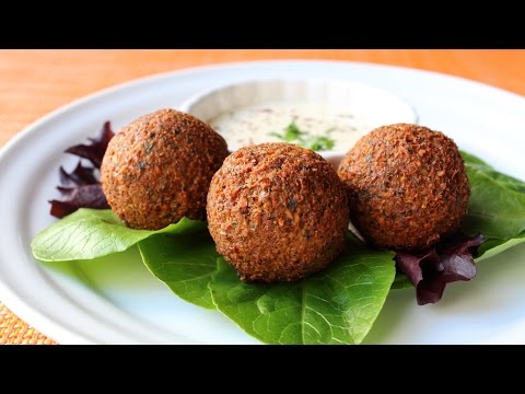 How to Make Falafel - Crispy Fried Garbanzo Bean/Chickpea Fritter Recipe - UCRIZtPl9nb9RiXc9btSTQNw