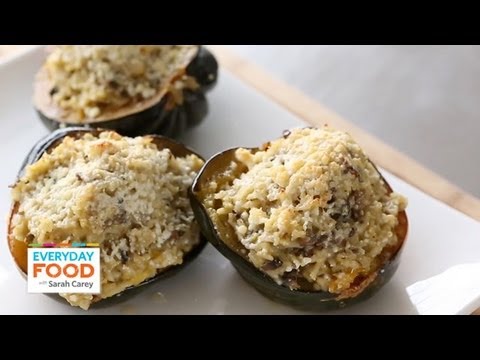 Acorn Squash Stuffed with Mushrooms and Rice | Everyday Food with Sarah Carey - UCl0kP-Cfe-GGic7Ilnk-u_Q