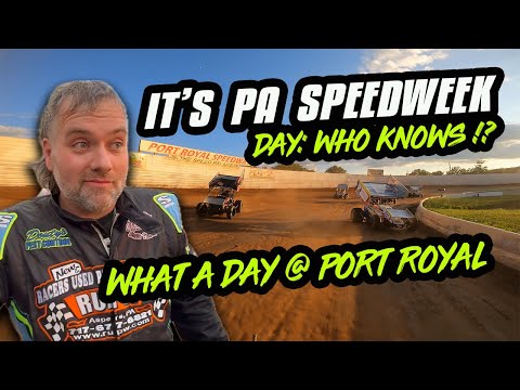 Our Most Unhinged Day Of Speedweek 2025 For Sure (but it was fun) -  Dirt Track Sprint Car Racing - dirt track racing video image
